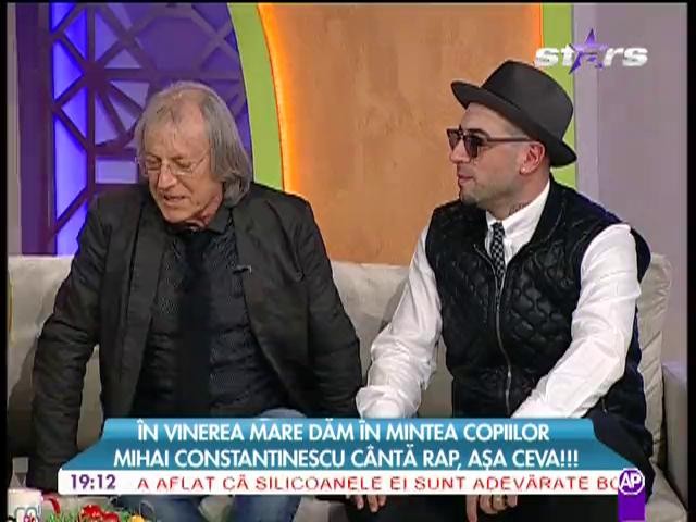 Constantinescu canta rap cu CRBL!