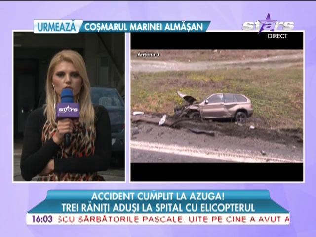 Accident cumplit la Azuga