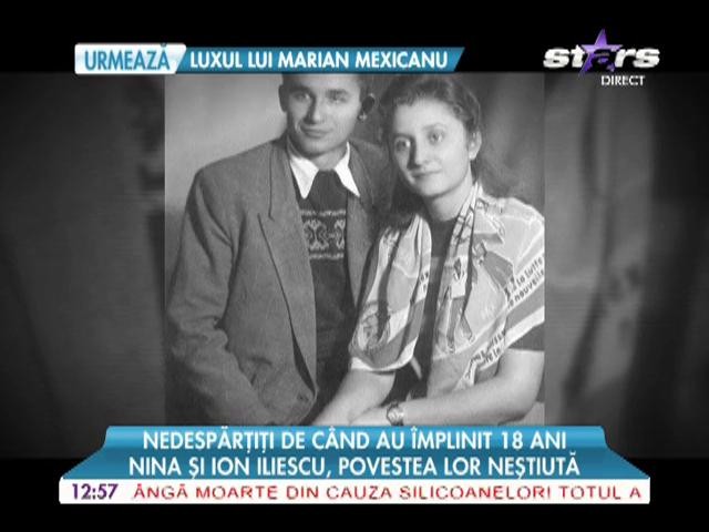 Povestea de dragoste dintre Nina şi Ion Iliescu se pierde &icirc;n negura vremii