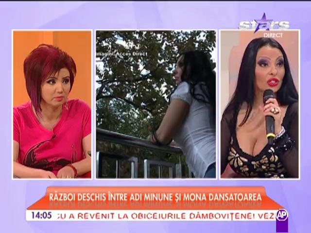 Război deschis &icirc;ntre Adi Minune şi Mona Dansatoarea