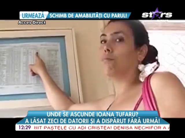A dispărut Ioana Tufaru!