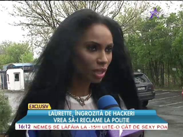 Laurette, ingrozita de hackeri