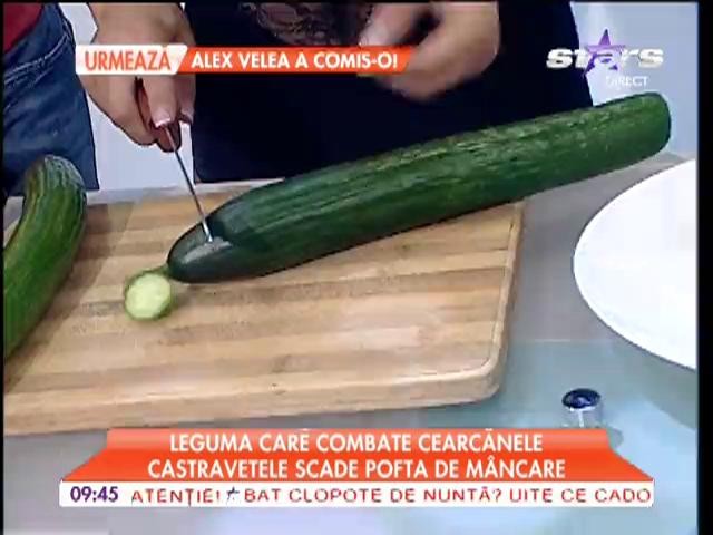 Castravetele scade pofta de m&acirc;ncare