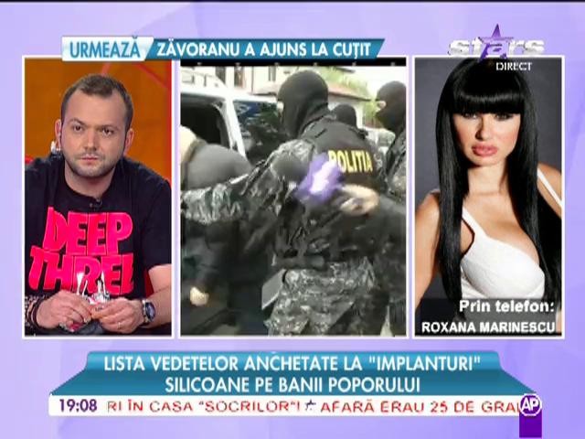 Roxana Marinescu, despre scandalul silicoanelor