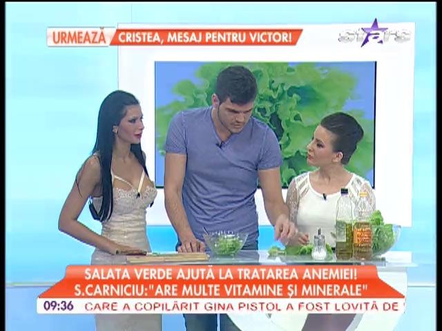 Beneficiile salatei verde