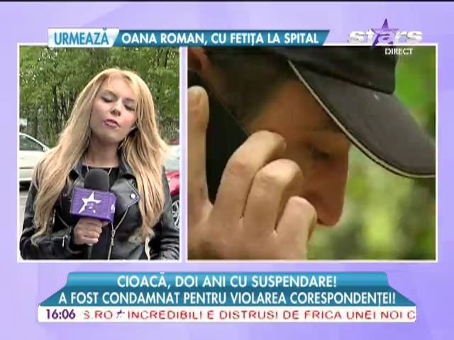 Cristian Cioacă a primit doi ani de &icirc;nchisoare pentru violarea corespondenţei Elodiei