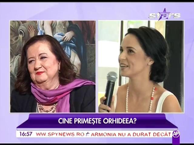 Cine primeste ciulinul si orhideea?