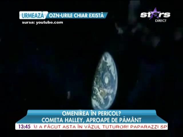 Cometa Halley, aproape de Păm&acirc;nt