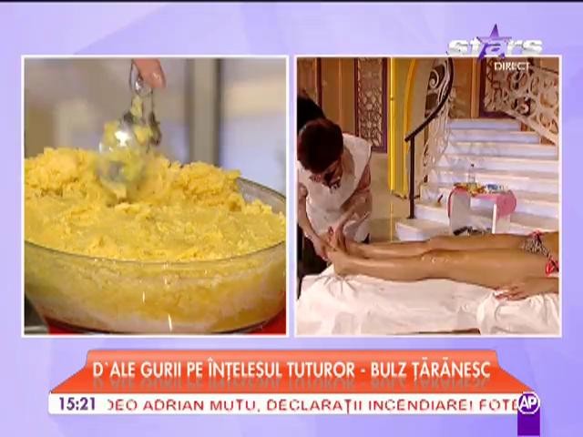 Ionela Bran ne &icirc;nvaţă să preparăm bulz ţărănesc