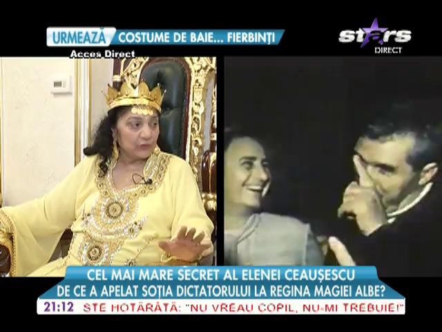 Regina Magiei Albe, &icirc;n slujba Elenei Ceauşescu