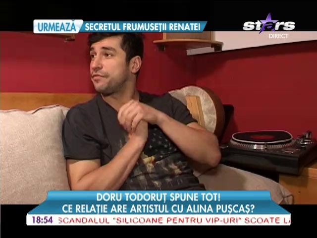 Doru Todoruţ neaga o poveste de dragoste cu Alina Puşcaş