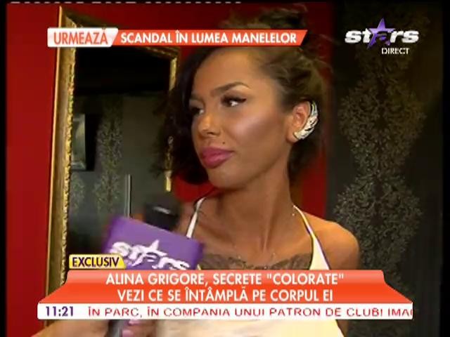 Alina Grigore &icirc;şi face un nou tatuaj