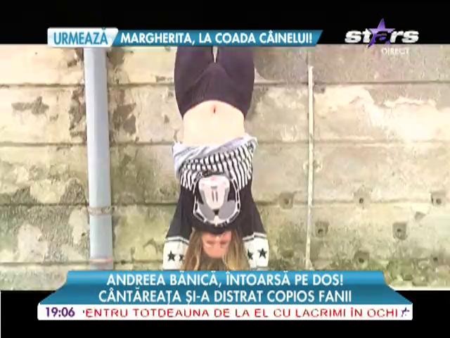 Andreea Bănică, stă &icirc;n m&acirc;ini pentru fani!