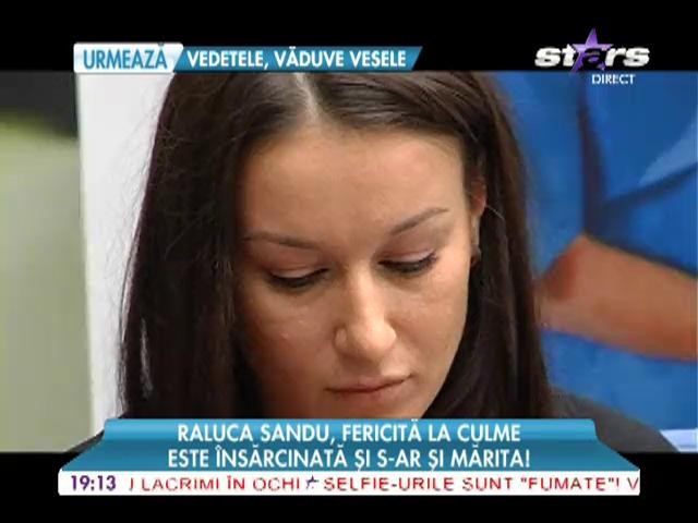 Raluca Sandu este &icirc;nsărcinată &icirc;n 5 luni şi se pregăteşte de nuntă
