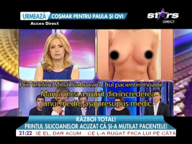 Printul silicoanelor acuzat ca si-a mutilat pacientele