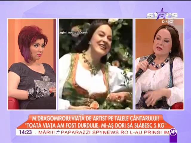 Maria Dragomiroiu, despre viaţa de artist pe talele c&acirc;ntarului