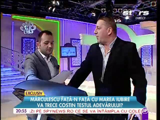 Testul adevarului pentru Costin Marculescu