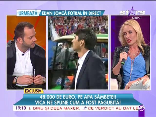 Vica s-a impacat cu Piturca