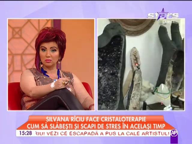 Silvana R&icirc;ciu face cristaloterapie