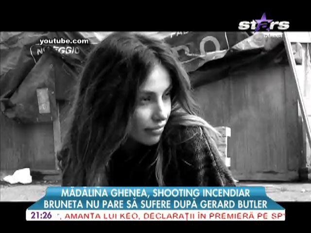 Mădălina Ghenea a realizat un shooting incendiar