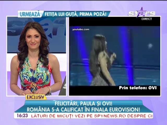 Rom&acirc;nia s-a calificat &icirc;n finala Eurovision