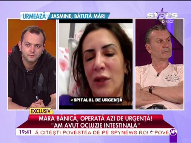 Mara Bănică, operată de urgenţă
