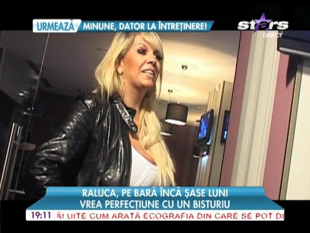 Raluca Badulescu, pe bara inca sase luni
