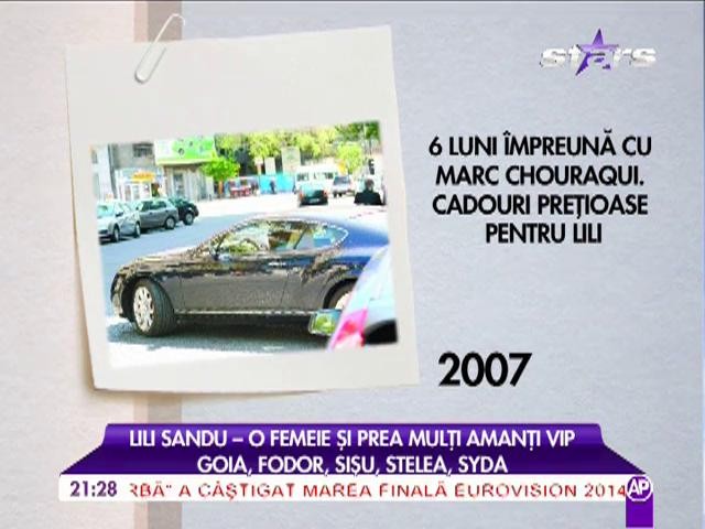 Lili Sandu, o femeie cu prea mulți amanți VIP