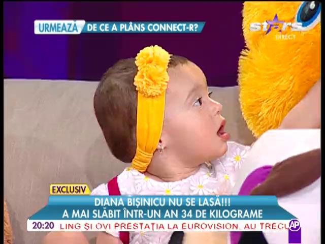 Cum a ales Diana Bişinicu numele fetiţei sale