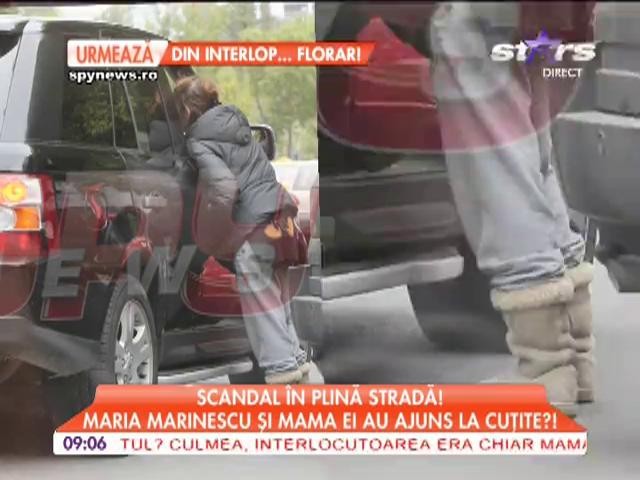 Maria Marinescu, criză de nervi &icirc;n plină stradă