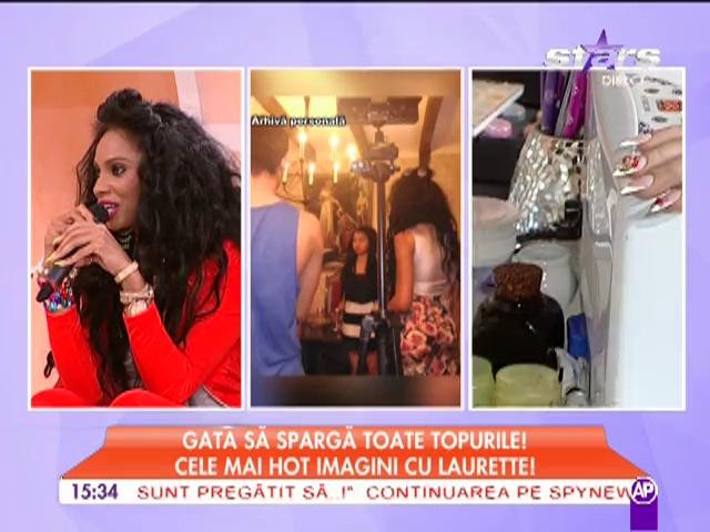 Laurette, la primul videoclip