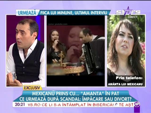 Marian Mexicanu &icirc;i face o declaraţie de dragoste soţiei lui
