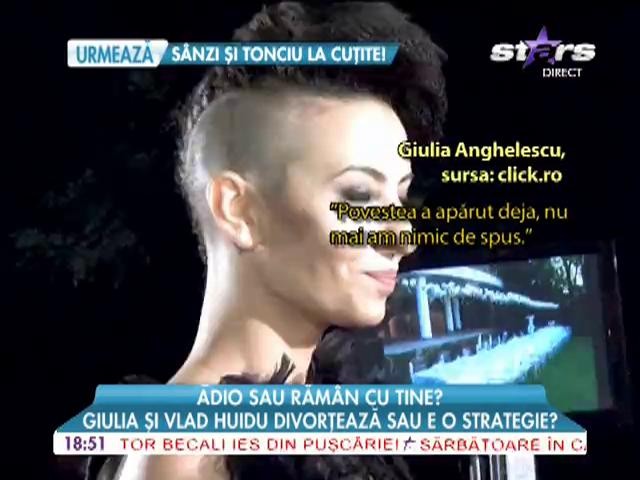 Giulia şi Huidu &icirc;şi spun adio?!