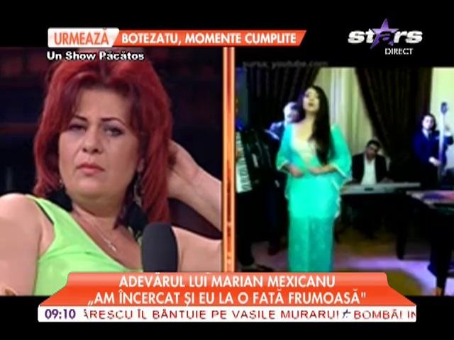 Marian Mexicanu necăjit că şi-a &icirc;nşelat nevasta