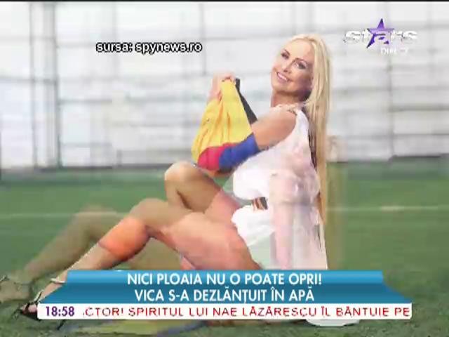 Vica s-a dezlănţuit &icirc;n ploaie