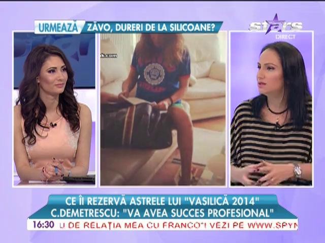 Carmen Brumă, &icirc;n sala de naşteri! Ce &icirc;i rezervă astrele lui "Vasilică 2014"?