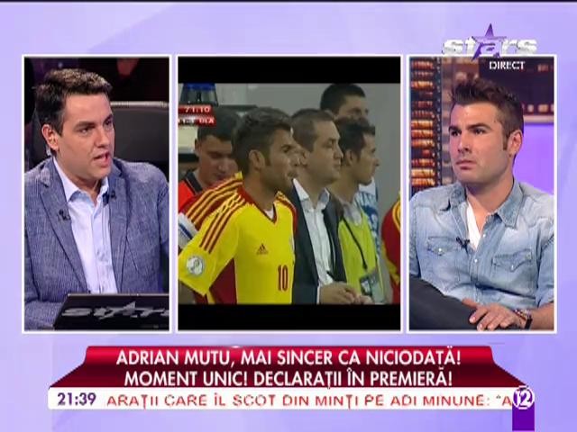 Adrian Mutu, mai sincer ca niciodată