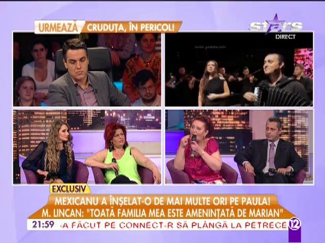 Mioara Lincan: &rdquo;Toată familia mea este amenințată de Marian&rdquo;