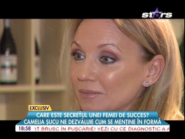 Femeia de succes, Camelia Şucu, ne dezvăluie cum se menţine &icirc;n formă