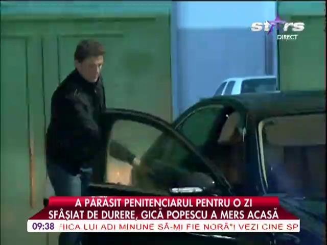 Gică Popescu a părăsit penitenciarul pentru o zi