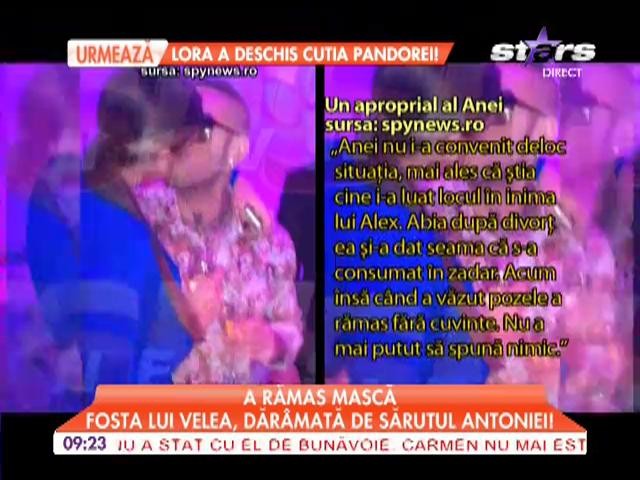 Fosta lui Velea, dăr&acirc;mată de sărutul Antoniei