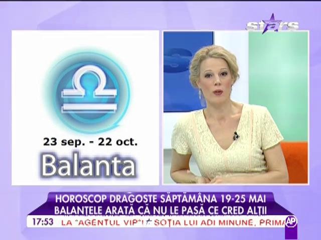 Horoscopul dragostei pentru săptămâna 19-25 Mai