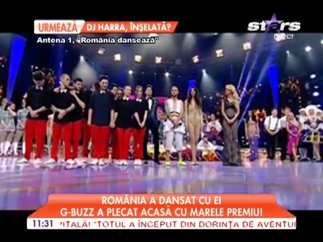 G-Buzz a plecat acasă cu marele premiu "Rom&acirc;nia dansează"