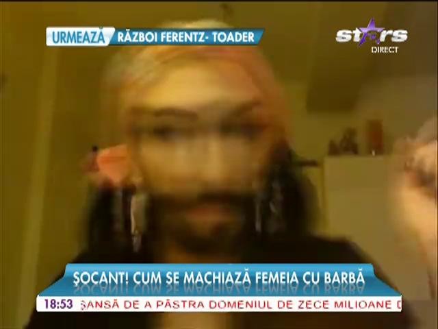 Cum se machiaza femeia cu barba