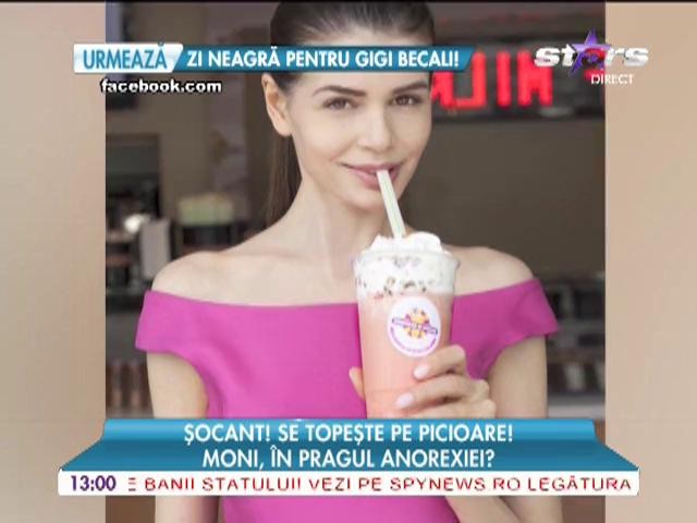 Monica Gabor, &icirc;n pragul anorexiei