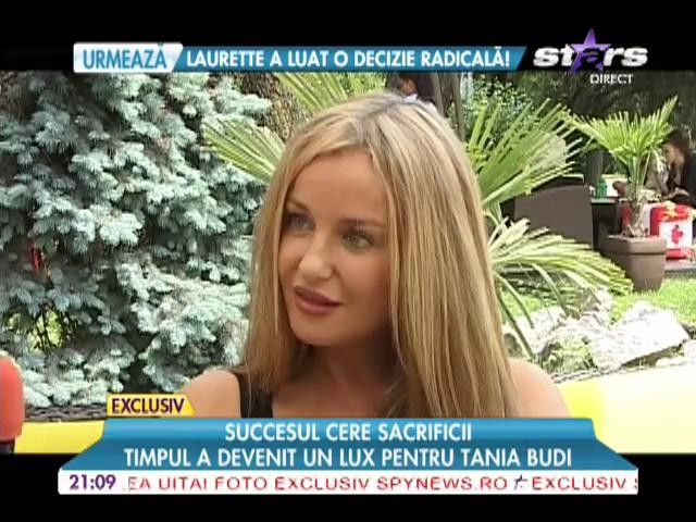 Timpul a devenit un lux pentru Tania Budi