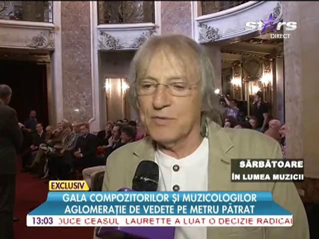 Gala Compozitorilor şi Muzicologilor, &icirc;n plină desfăşurare