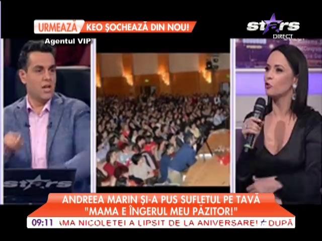 Andreea Marin a făcut dezvăluiri &icirc;n cadrul emisiunii Agentul Vip