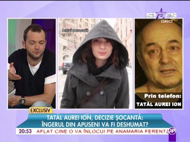 Tatăl Aurei Ion, decizie şocantă