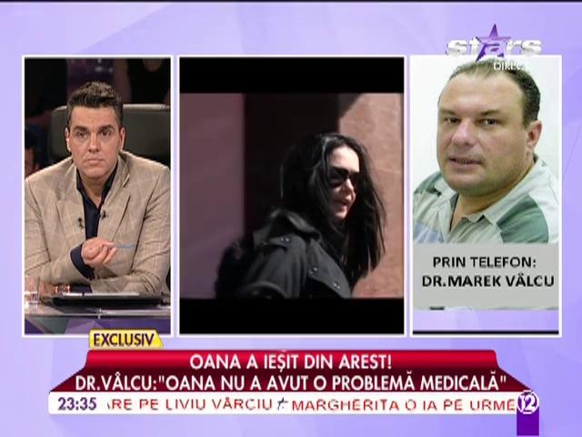 Dr Valcu: Cu Oana nu poti intra in niciun joc